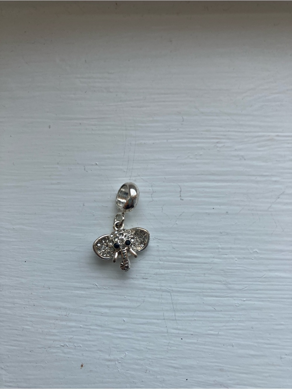 Davinci Hallmark Silver Elephant Charm Pendant